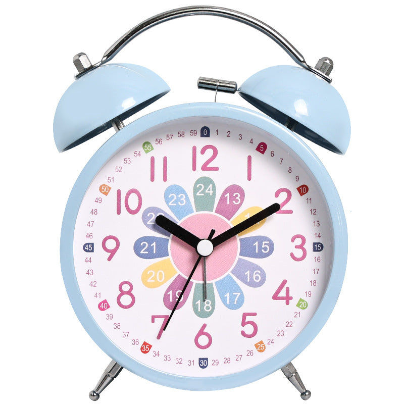 Silent Desktop Creative Cartoon Luminous Alarm Clock