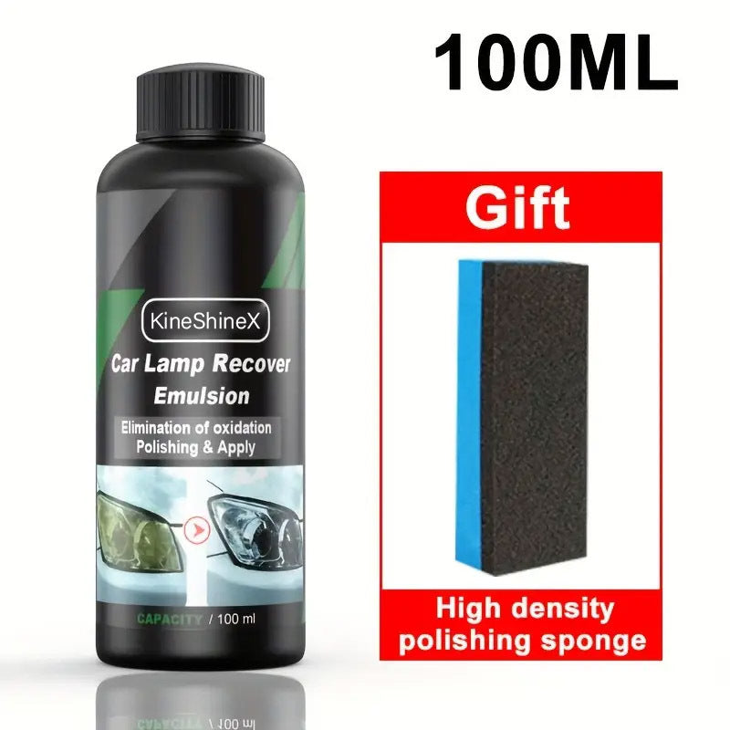 Car Headlight Restoration Repair Fluid Kit Tool