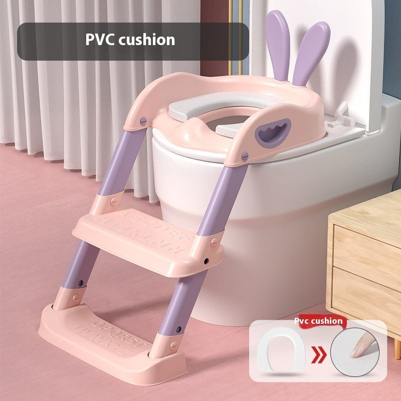 Children's Toilet Toilet Stairs Baby Girl Boy Ladder Bedpan Cushion Baby Household Urinal