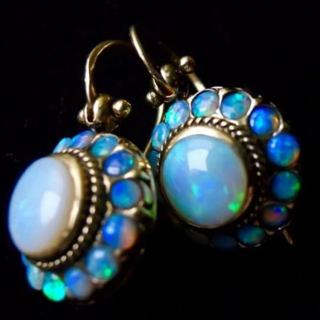 Retro Exaggerated Ethnic Style Graceful Earrings