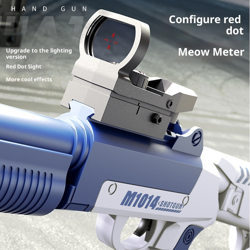 Children's Folding Throw Shell XM1014 Soft Bullet Gun Manual Launch Toy Gun
