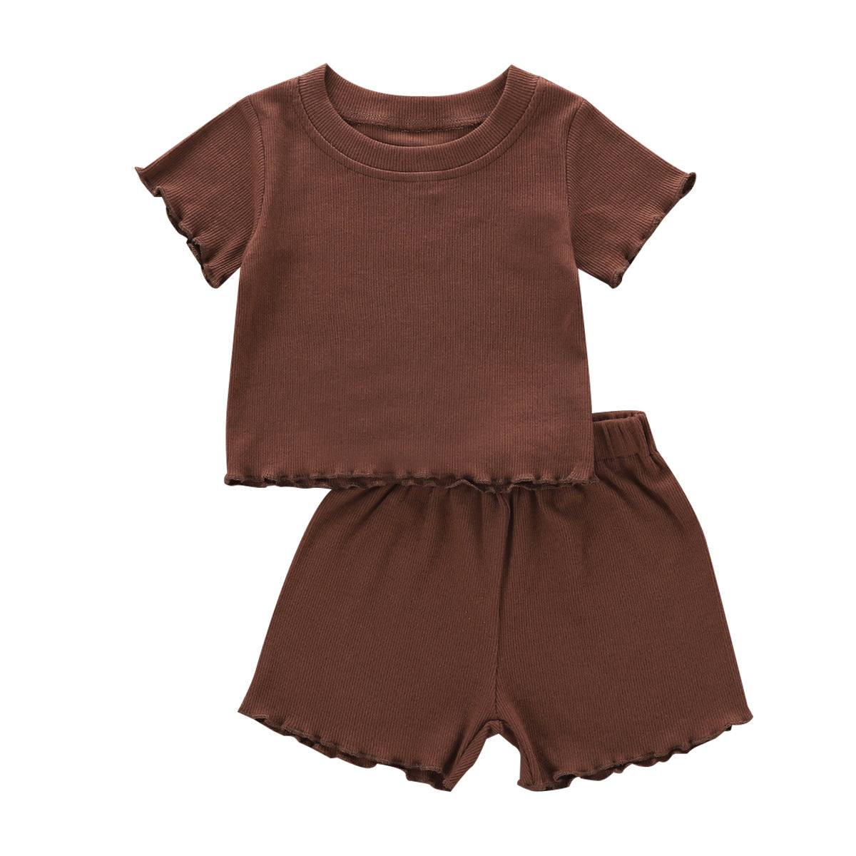 Baby Girl Home Short Sleeve Cool Suit