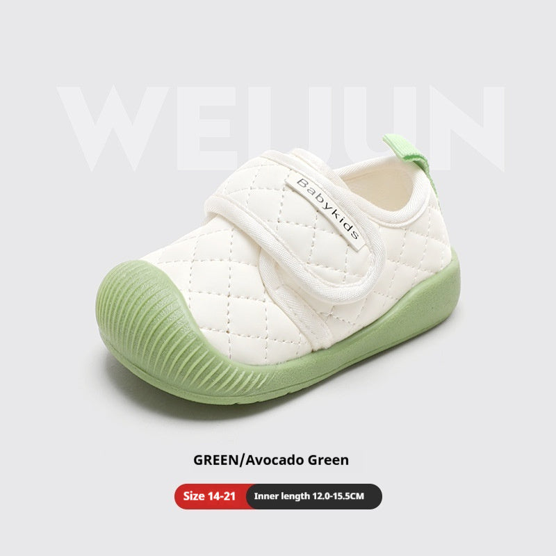 Velcro Toddler Shoes Girls Soft Sole