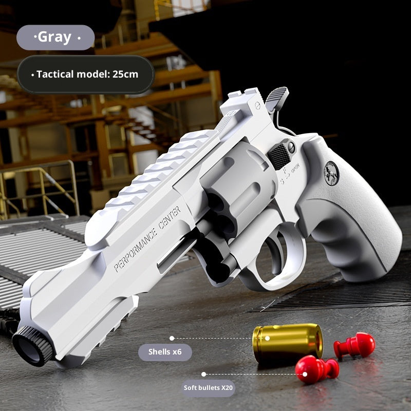 Revolver Soft Bullet Gun ZP5 Pistol Mechanical Boy Toy