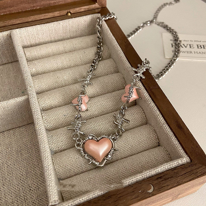 Personality Thorns Confession Balloon Love Necklace