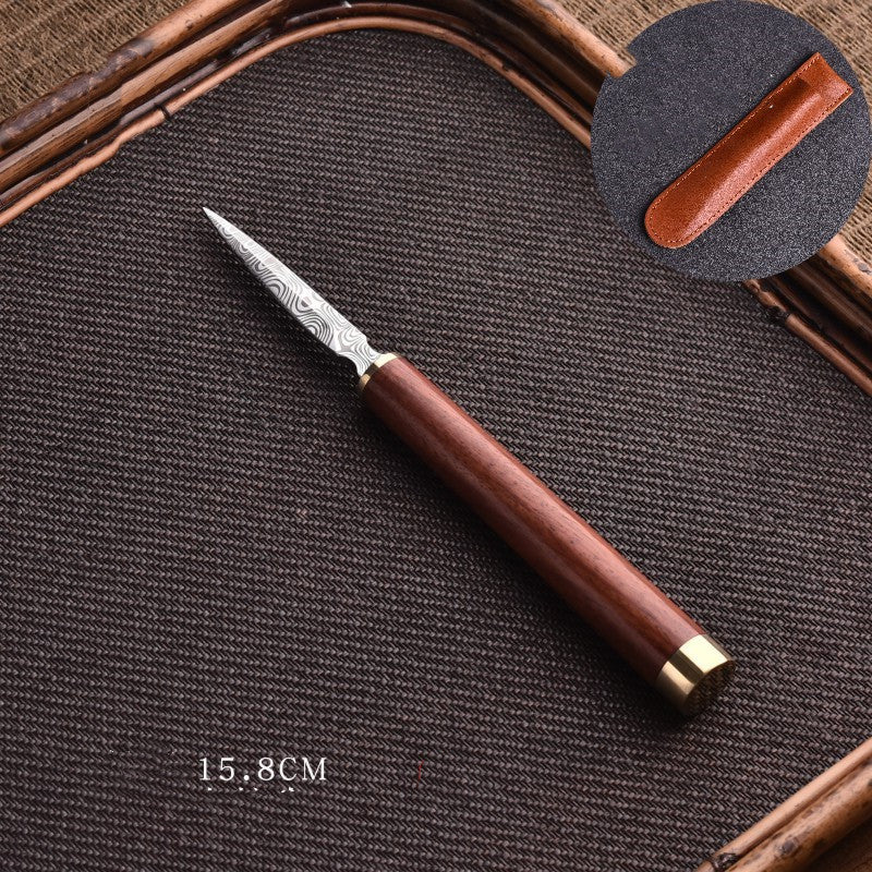 Pu'er Tea Knife Tool Ebony