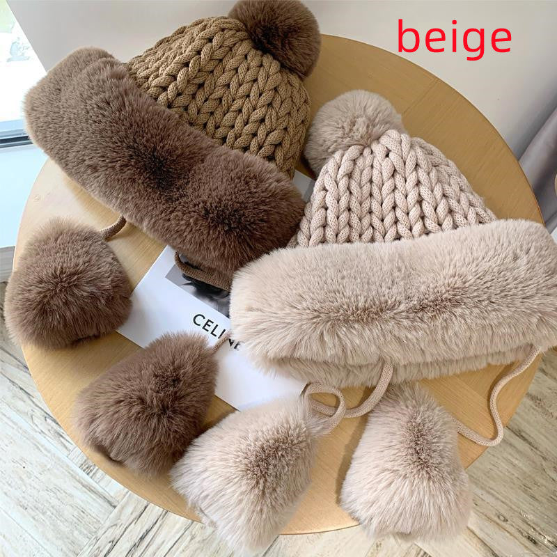 Women's Cold-proof Knitted Warm Wool Hat