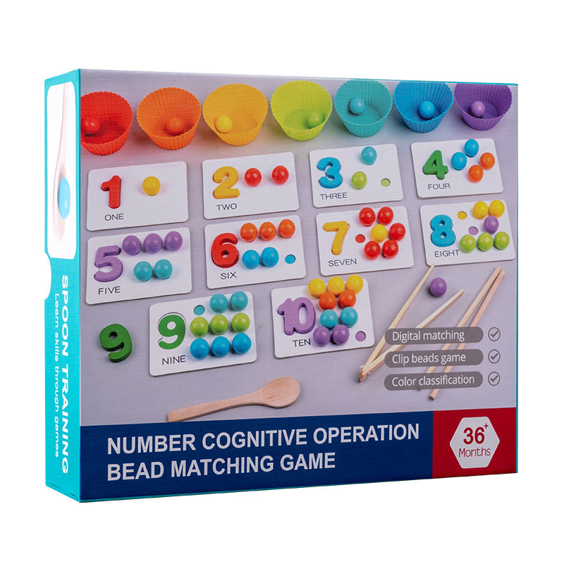 Digital Cognitive Pairing Educational Marbles Toy