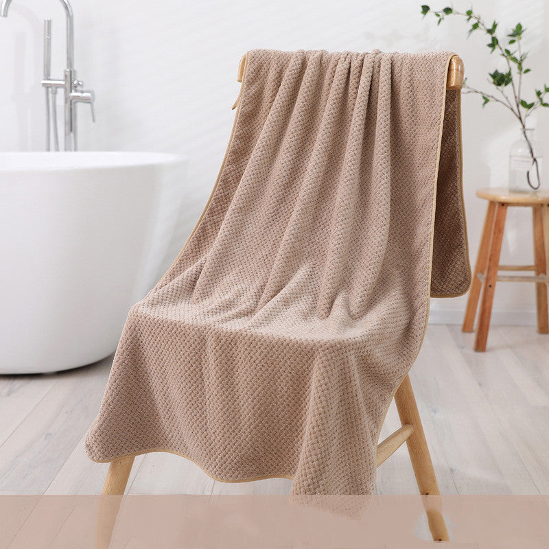Thickened Bath Swimming Coral Fleece Large Towel