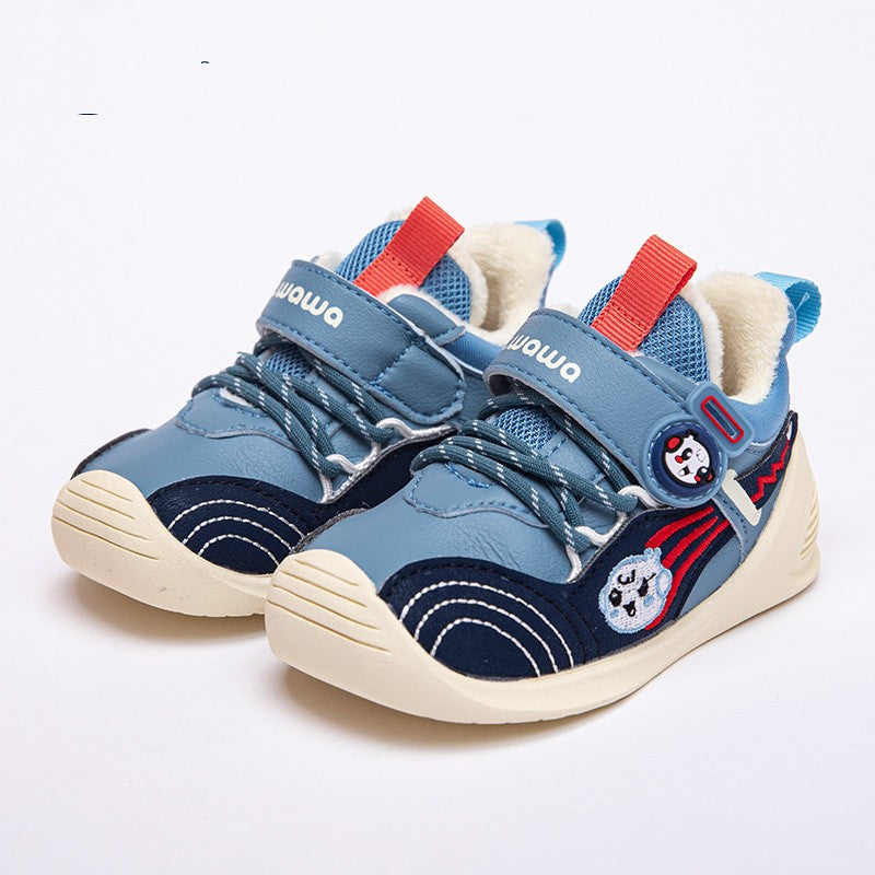 Ultra-fiber Thick-soled Sports Light And Comfortable Toddler Shoes
