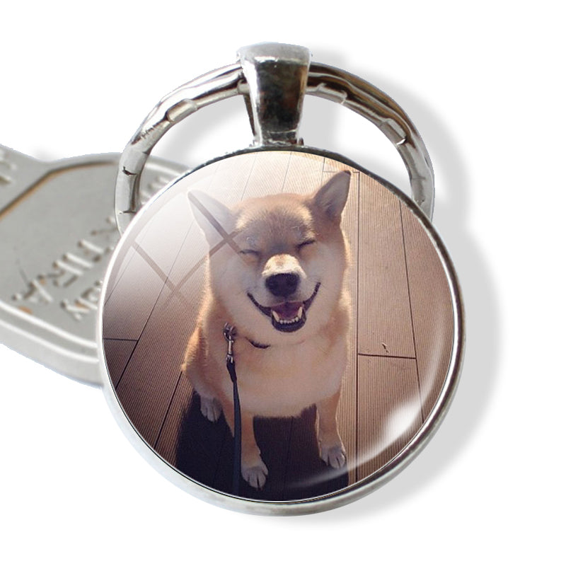 Fashion Personality Time Gem Creative Keychain