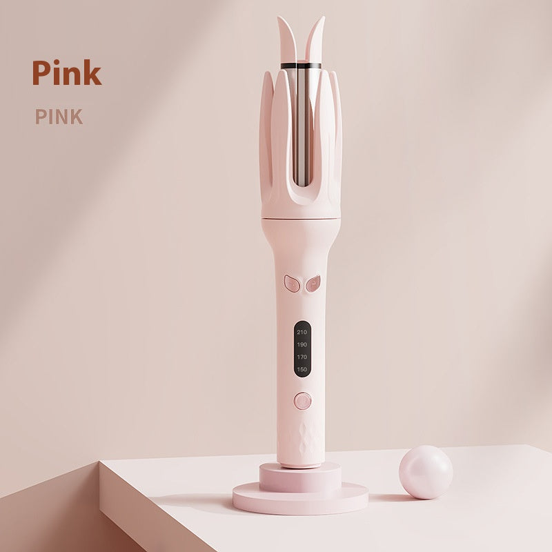 Automatic Curling Iron, Large Wave Negative Ion Long-lasting Styling Curling Artifact, Perm Stick, Rotating Curler