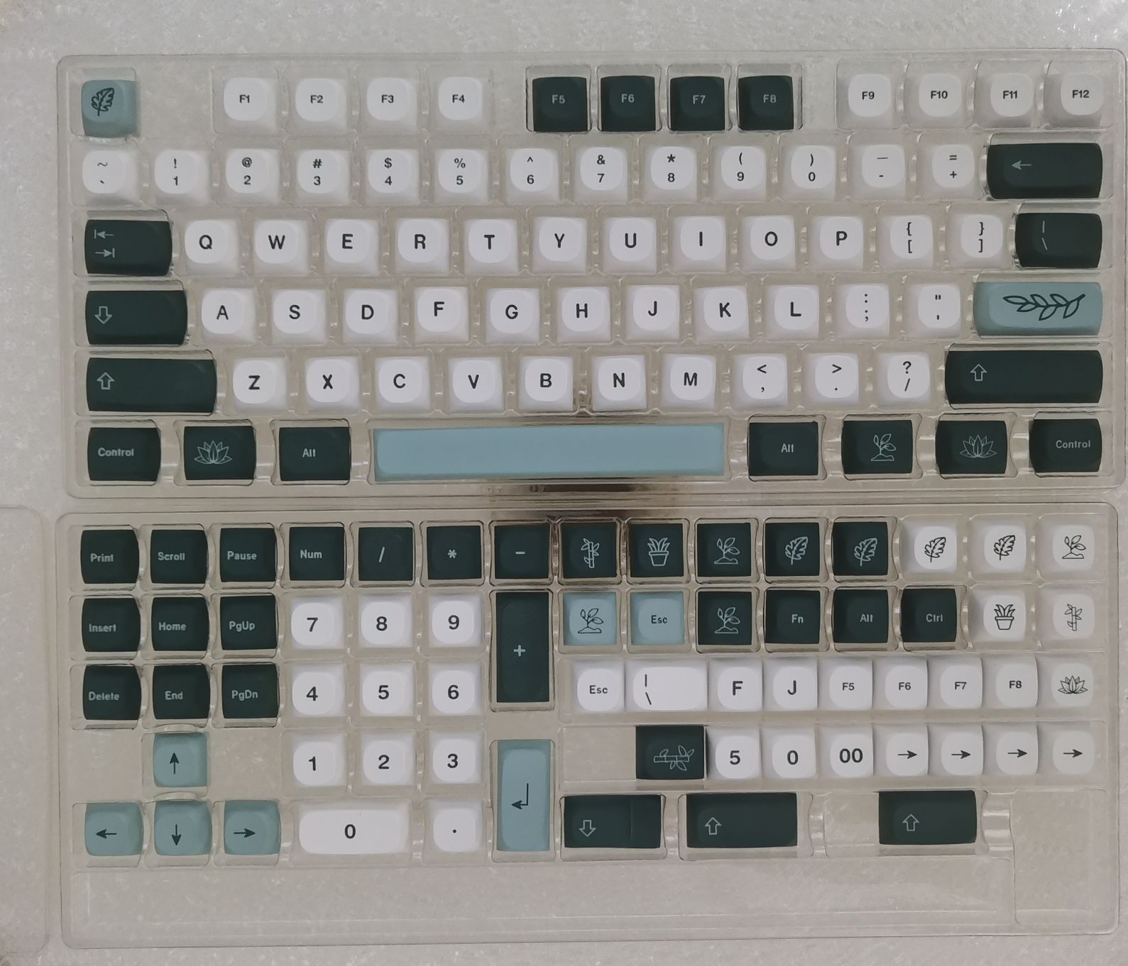 MA Height PBT Dye Sublimation Mechanical Keyboard Keycaps