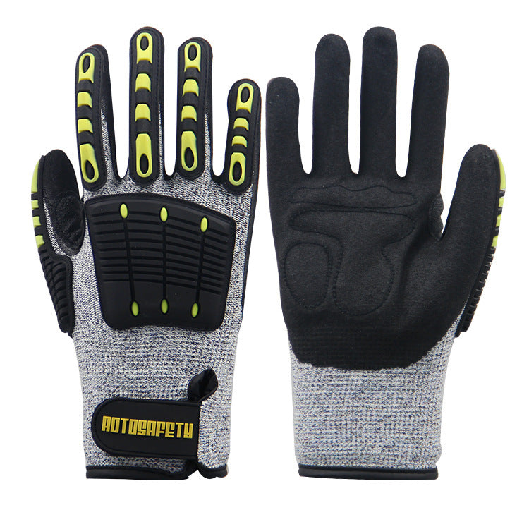 Anti shock, anti smashing, anti cutting and anti-collision gloves