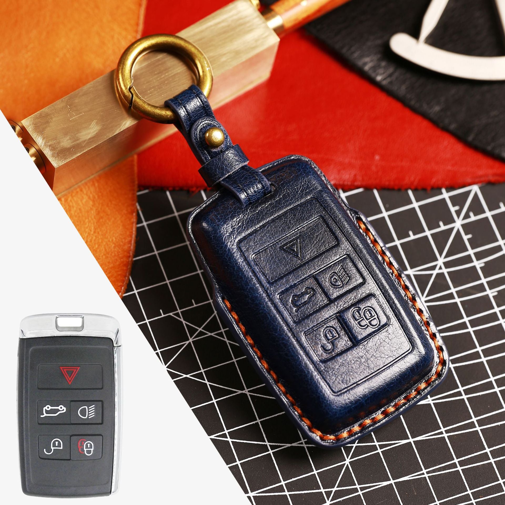 New Fashion Personality Leather Key Cover