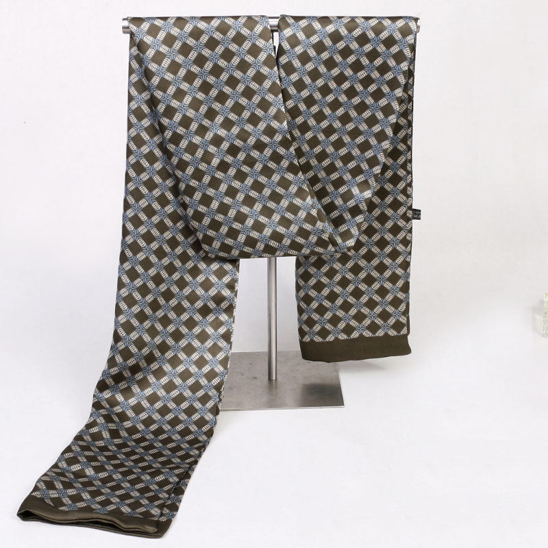 Men's silk scarf
