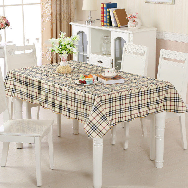 Waterproof Tablecloth Disposable Plastic Rectangular Household