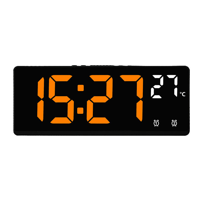 Horloge électronique multifonction créative Horloge simple grand écran Alarme multi-groupes