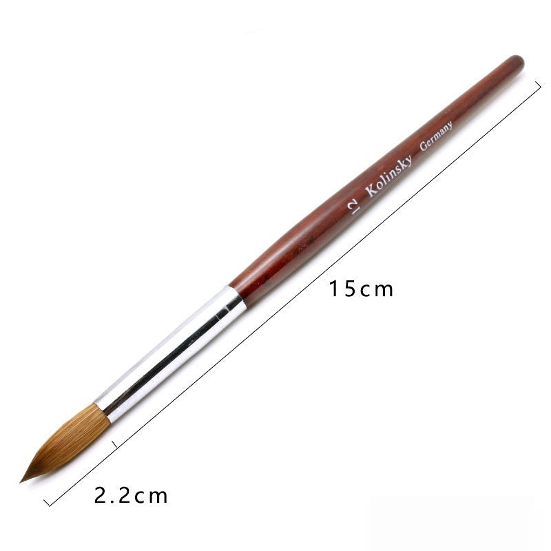 Watercolor Crystal Siberian Mink Crystal Pen