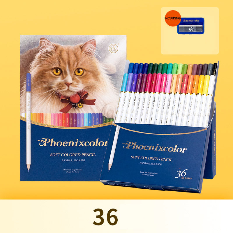 Oily Student Children's Art Hand-painted Special Colored Pencils
