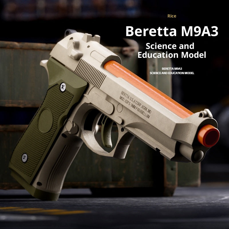 M9A3 Mechanical Linkage Continuous Hair Throwing Shell Toy Gun