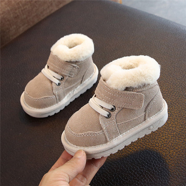 Children's Thick Warm Soft-soled Toddler Shoes