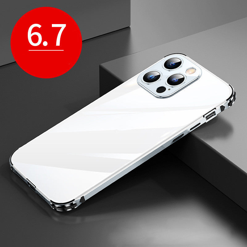 Metal Frame Protective Cover All Inclusive Lens Phone Case