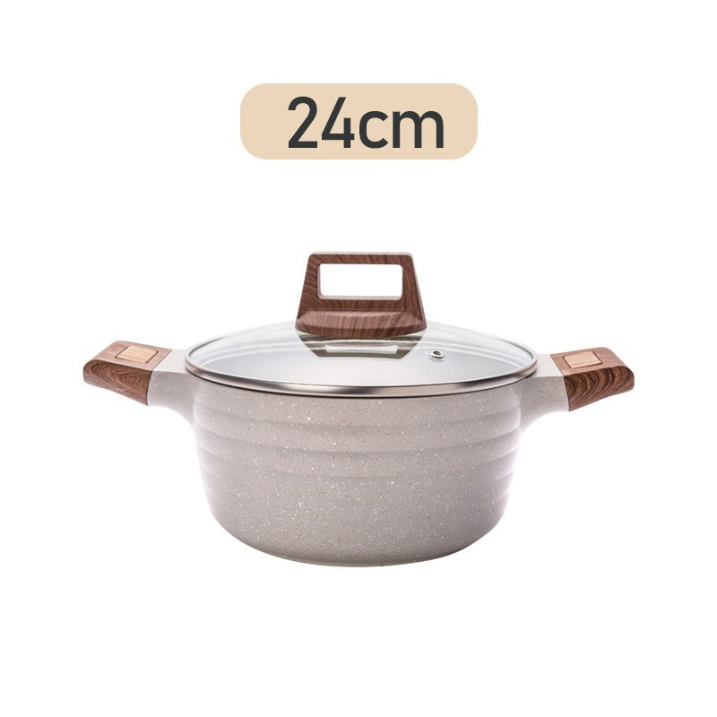 Household Non-stick Binaural Stew Pot