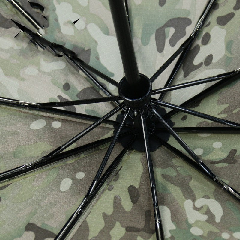 Semi-Automatic Umbrella Mc Camouflage Folding Wind-resistant Sunscreen