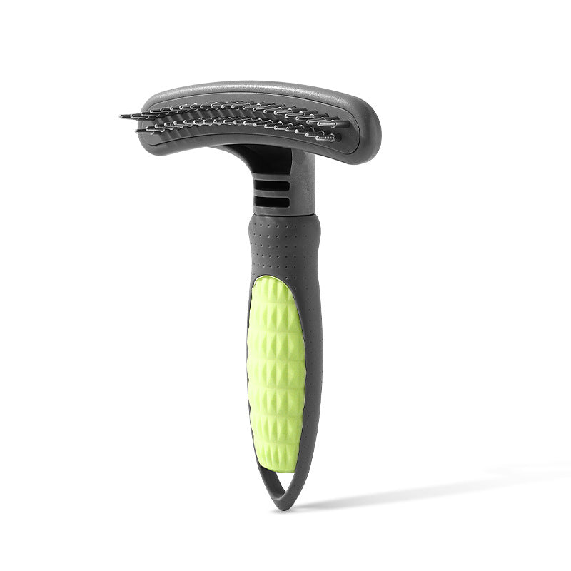Pet Grooming Comb Cute Pet Grooming Comb Hair Removal Combs Effective Rustproof Shedding Brush For Puppies Pets Acceessories