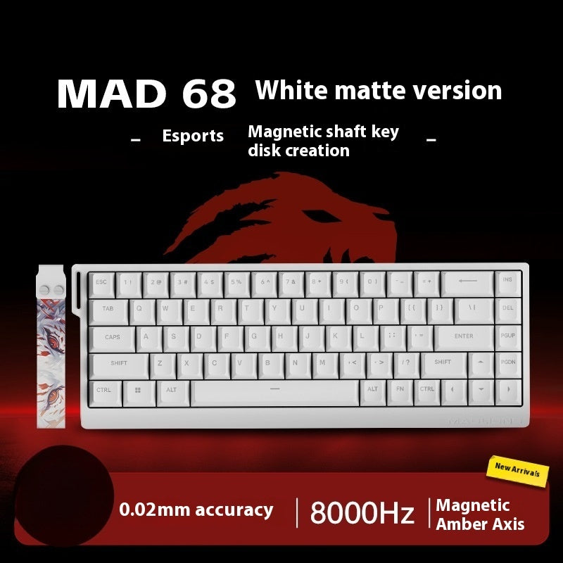 MAD6068 HE Mad68pro E-sports Magnetic Axis Keyboard