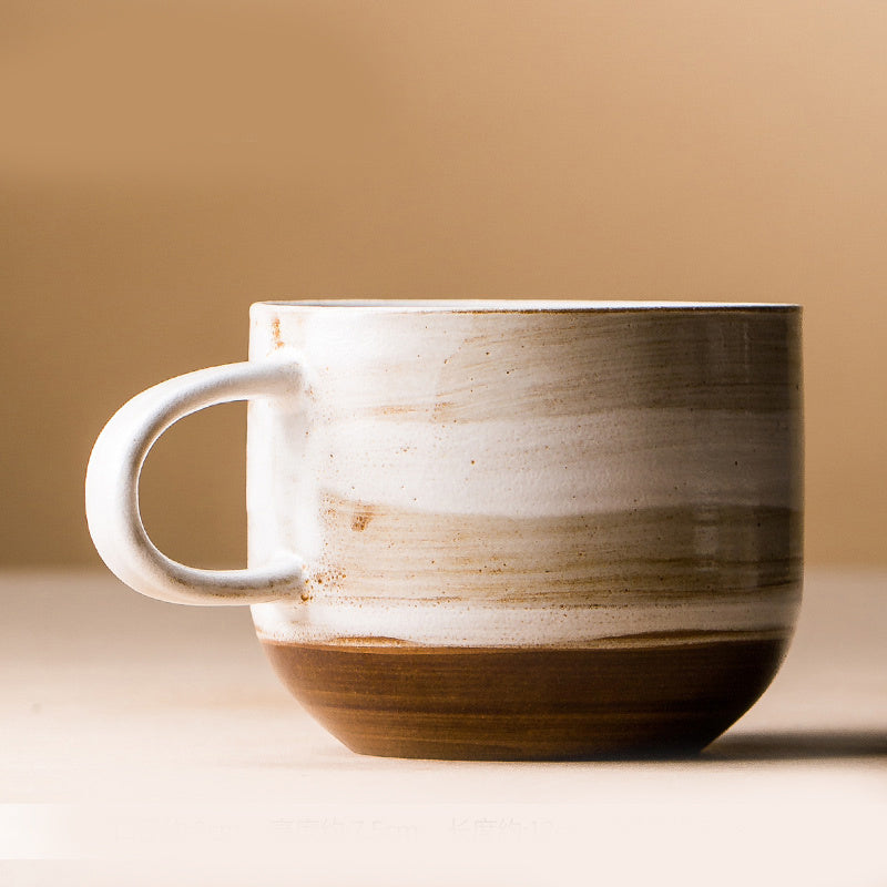 Household Retro Simple Ceramic Coffee Cup