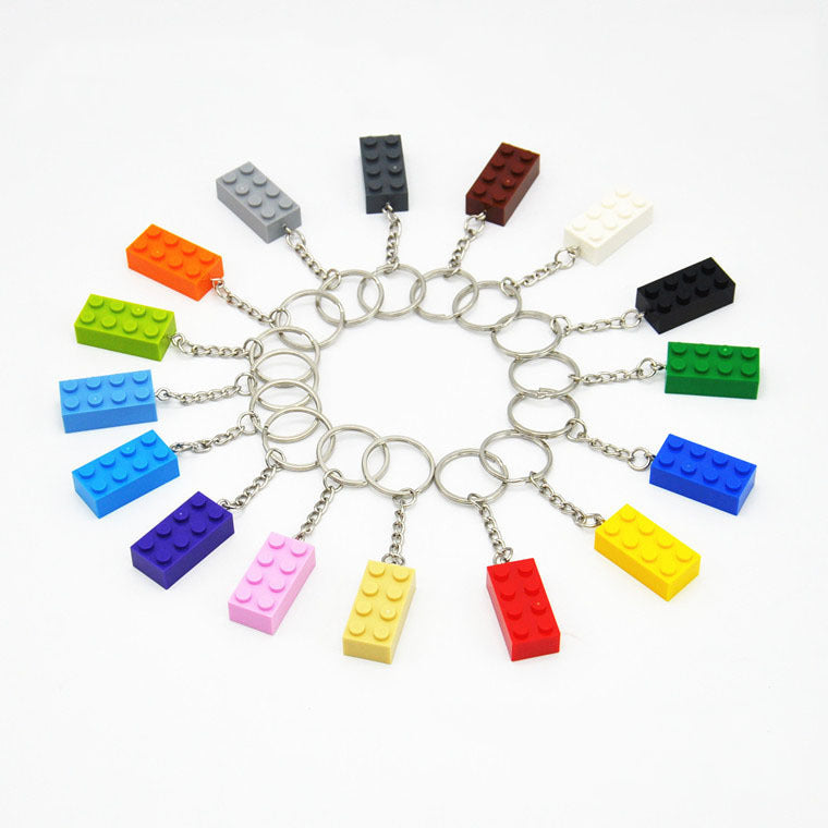 Keyring Block Pendant Small Gift Custom