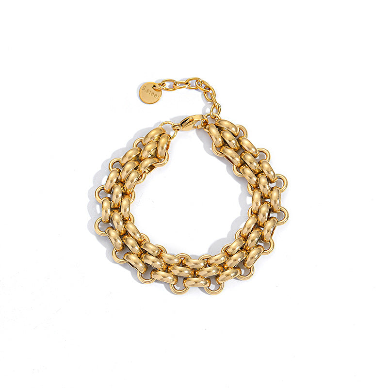 Women's Statement Vintage Fashion Link Bracelet