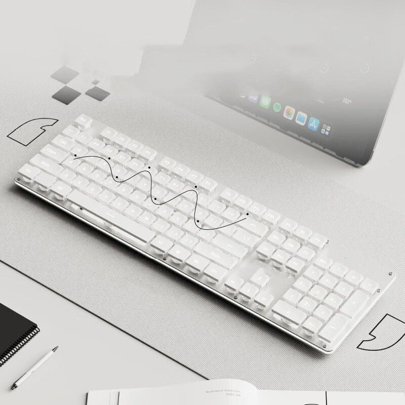 Home Office Fashion Silent Wired Mechanical Keyboard