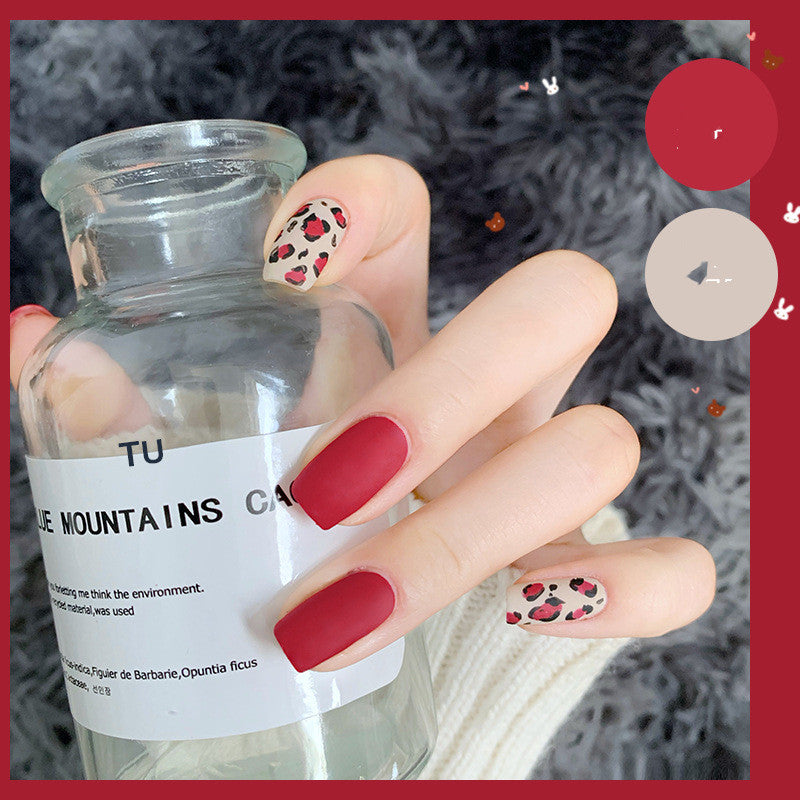 Water-based Matte Nail Polish Autumn And Winter Color Matte Matte Texture