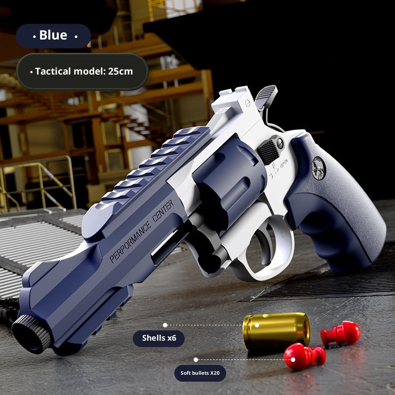 Revolver Soft Bullet Gun ZP5 Pistol Mechanical Boy Toy