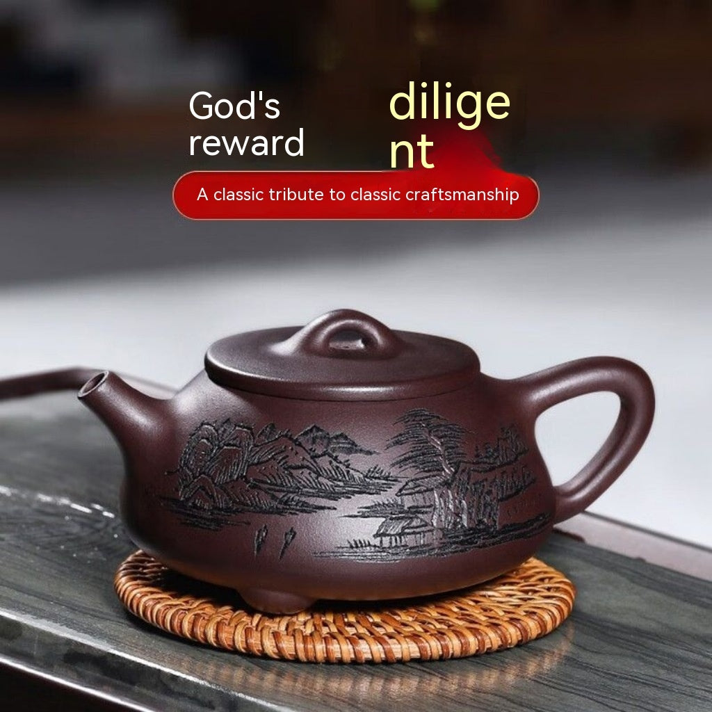 Tiandao Reward Shipiao Teapot High-end Tea Set