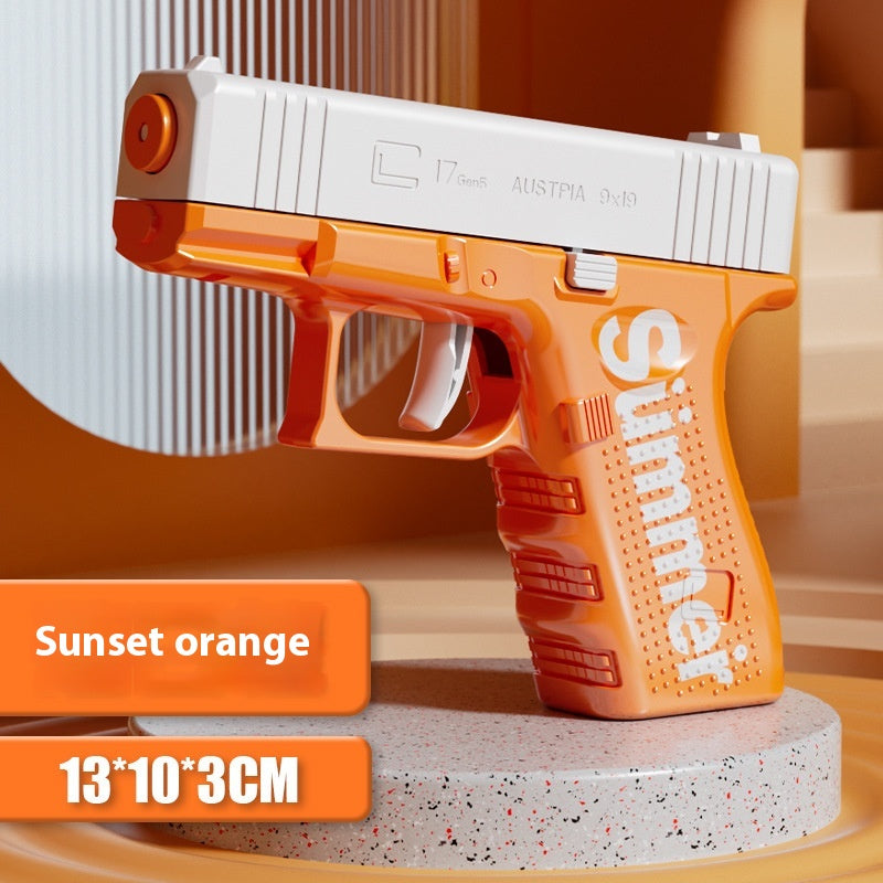 Children's Ice Burst Water Gun Toy Manual Continuous Firing