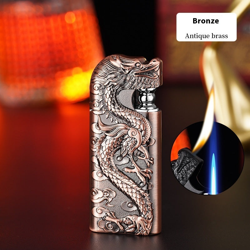 Fashion Three-dimensional Relief Dragon Lighter