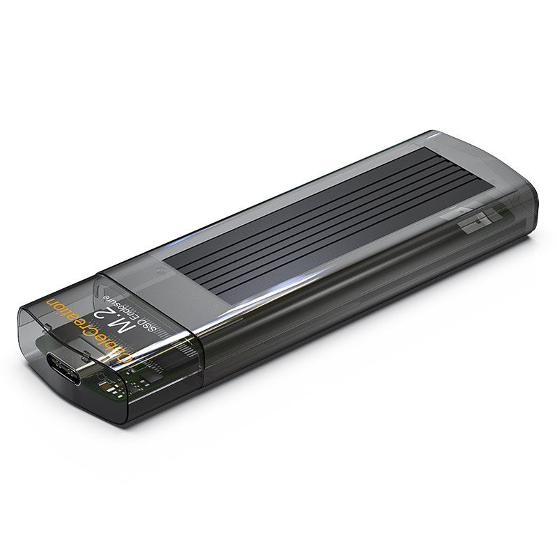 M. 2nvme To Usb3 1gen2 External Ngff Reader Lightning 3-turn Universal Type-C Mobile Hard Disk Box