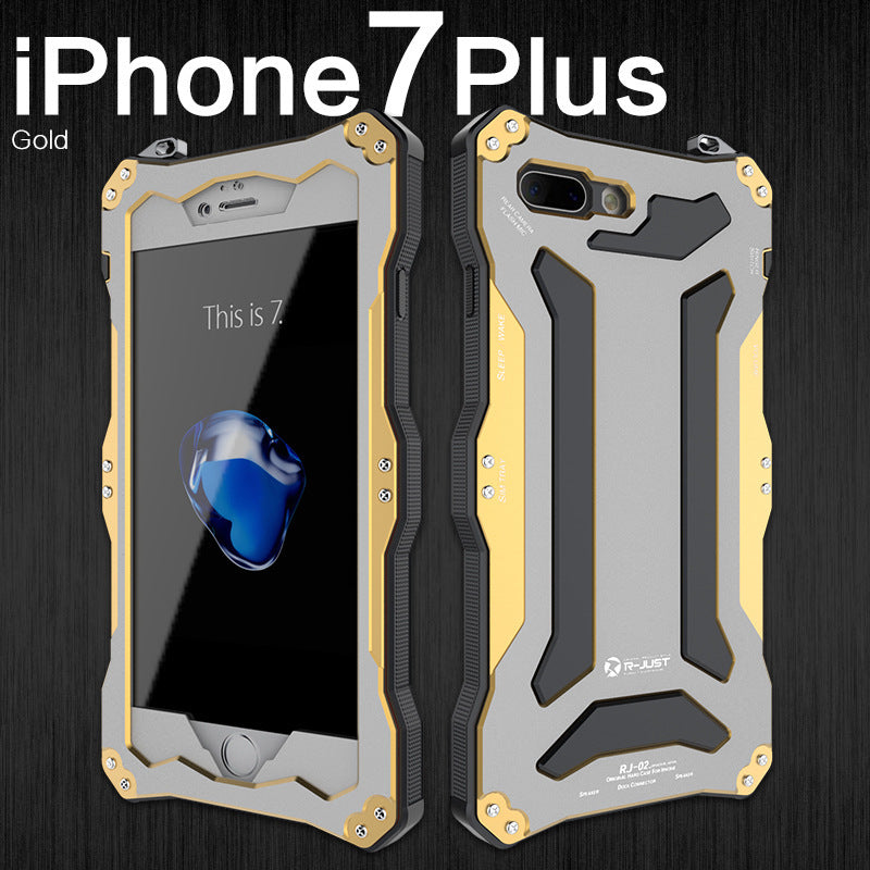 Metal anti-fall mobile phone case