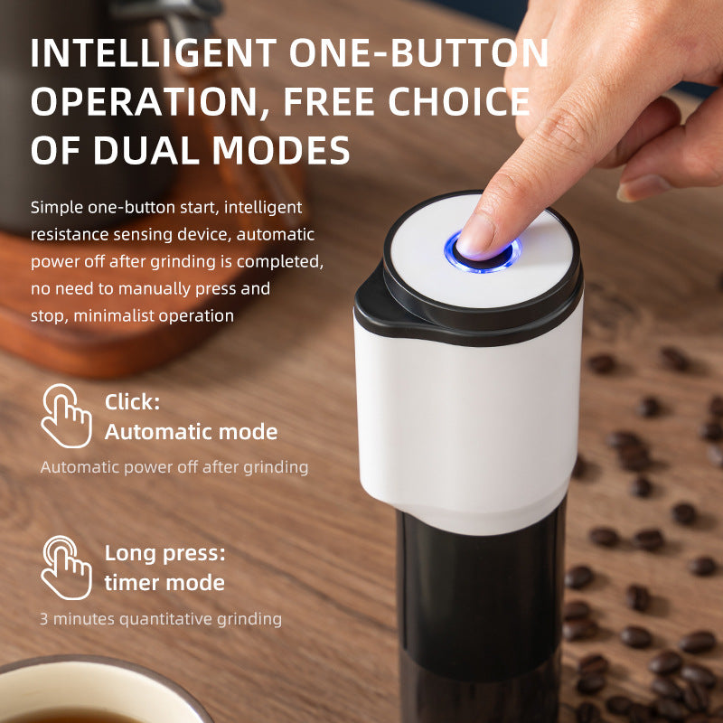 Electric Rechargeable Intelligent Timing American Coffee Coffee Grinder Grinder