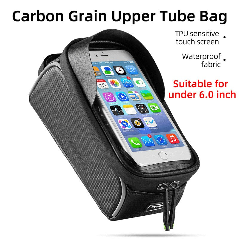 Hard Case Bicycle Front Beam Mobile Phone Bag