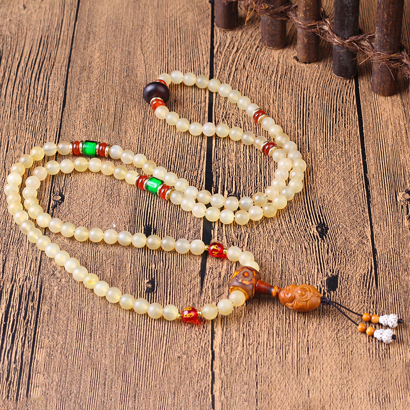 Wind horns 108 men and women bead bracelets