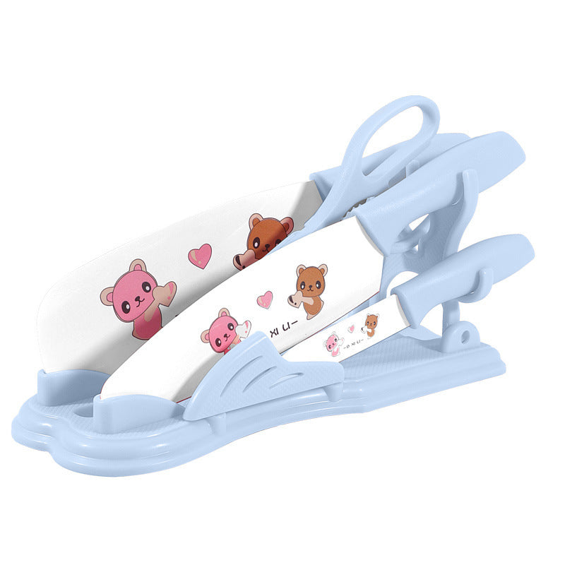 Household Kitchen Knife Fruit Chopping Board Combination Set