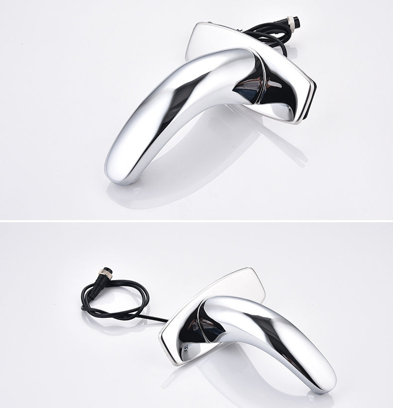 AC and DC dual-purpose induction single cold faucet