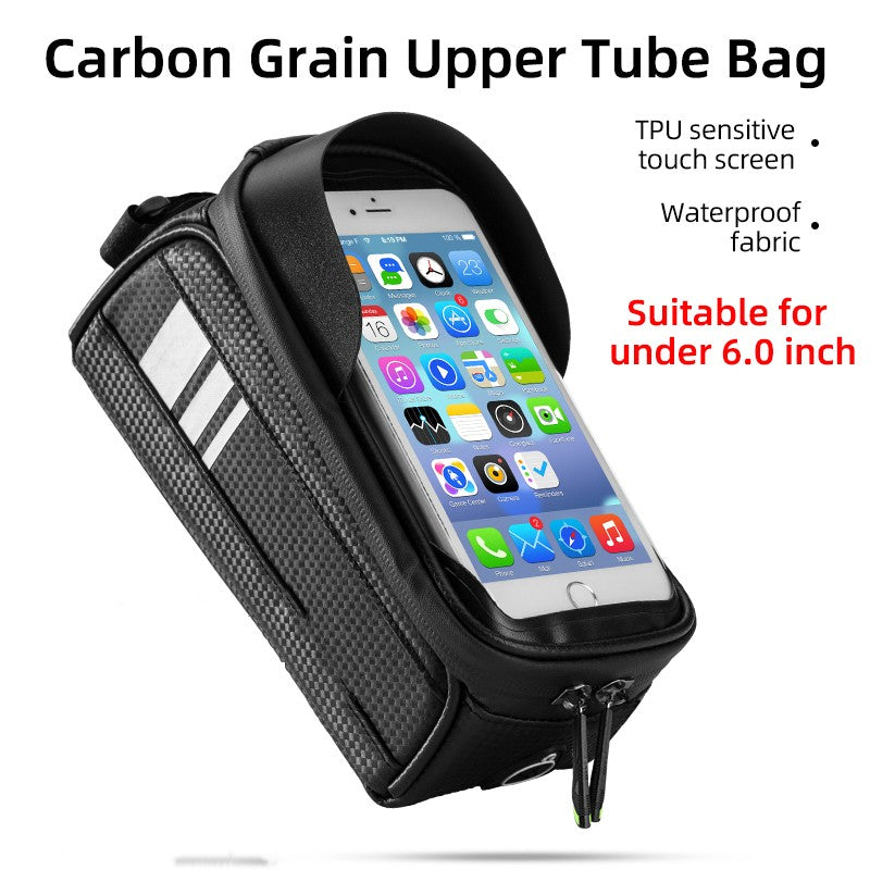 Hard Case Bicycle Front Beam Mobile Phone Bag