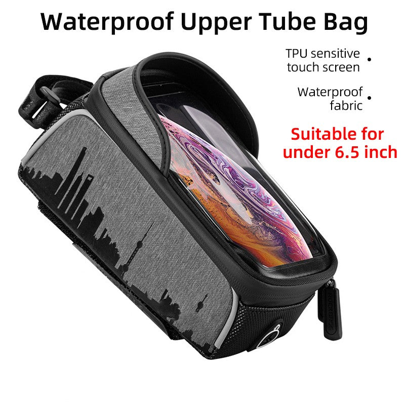 Hard Case Bicycle Front Beam Mobile Phone Bag