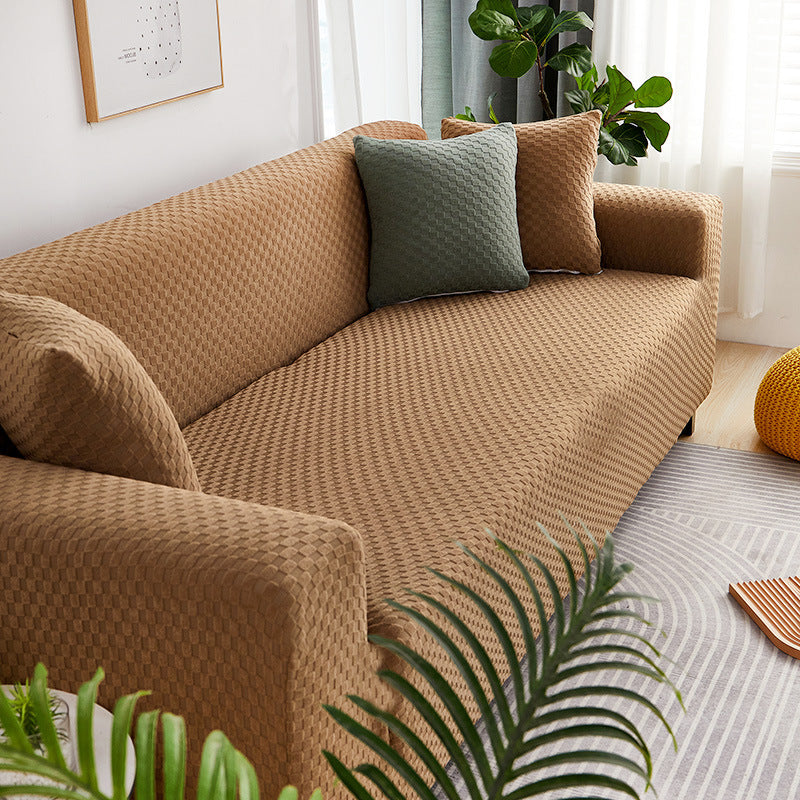 All-inclusive Universal Four Seasons Universal Sofa Cover Thick Solid Color